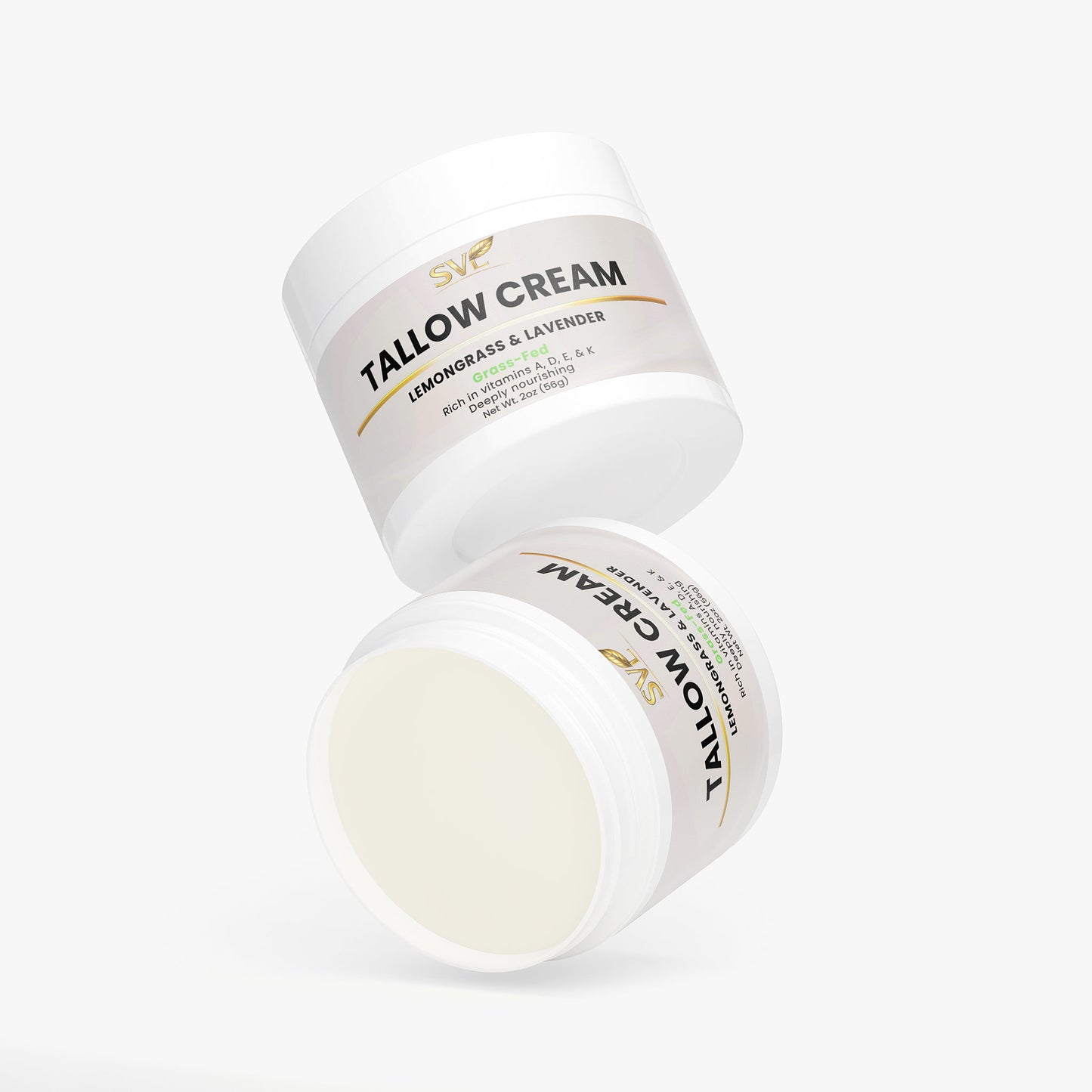 Tallow Cream Lemongrass & Lavender Deep Hydration for Dry & Sensitive Skin