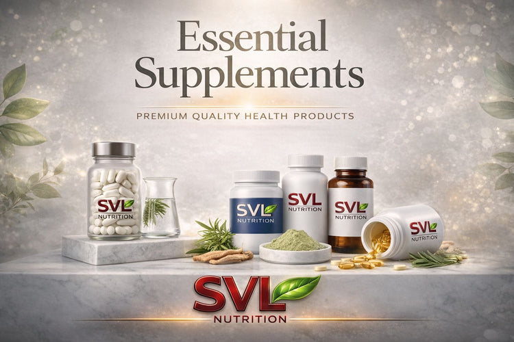 Essential Supplements Carefully formulated supplements designed to support daily health, balance, and performance. Clean ingredients, quality standards, and science-driven formulations you can trust.