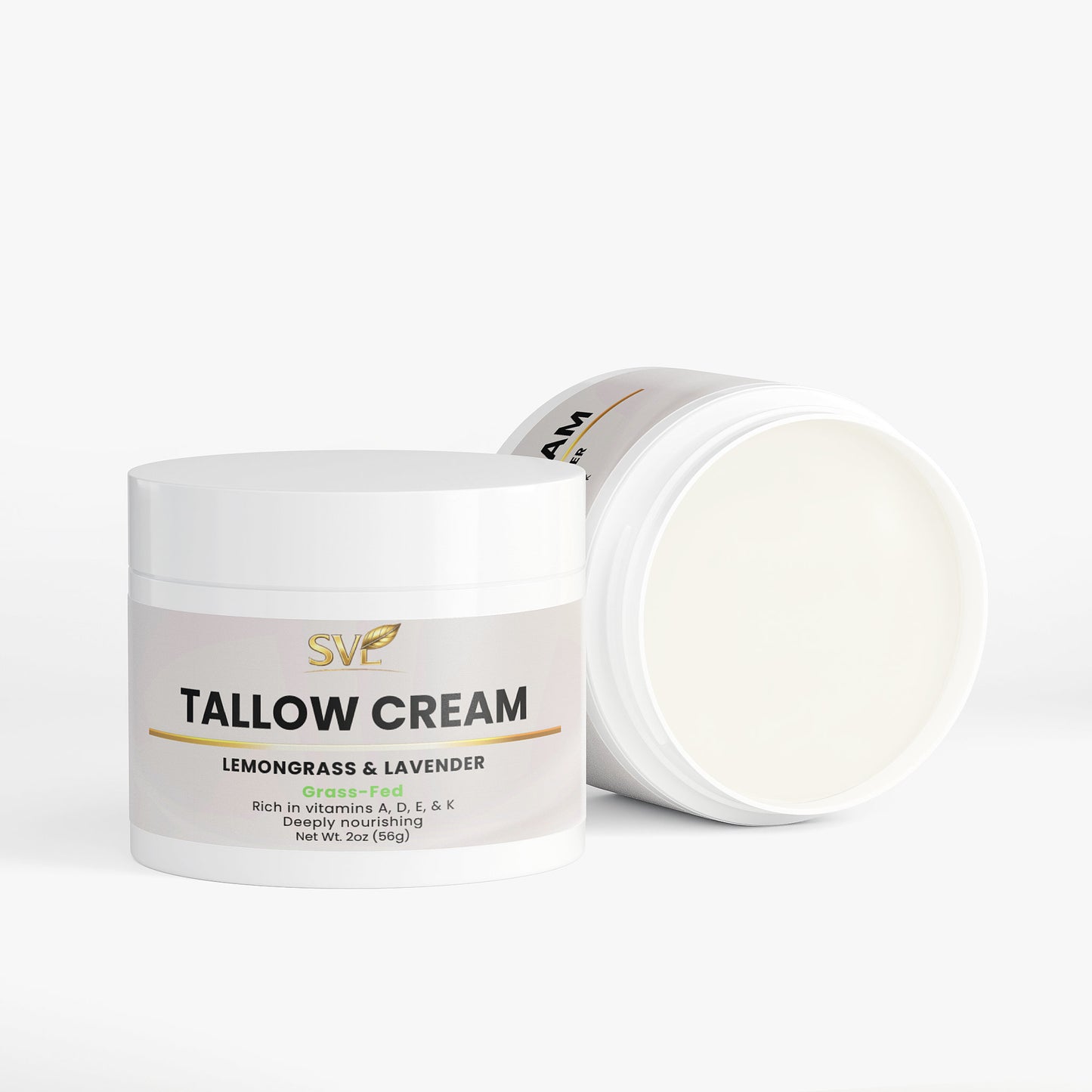 Tallow Cream Lemongrass & Lavender Deep Hydration for Dry & Sensitive Skin