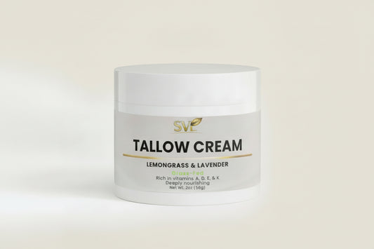 Tallow Cream Lemongrass & Lavender Deep Hydration for Dry & Sensitive Skin