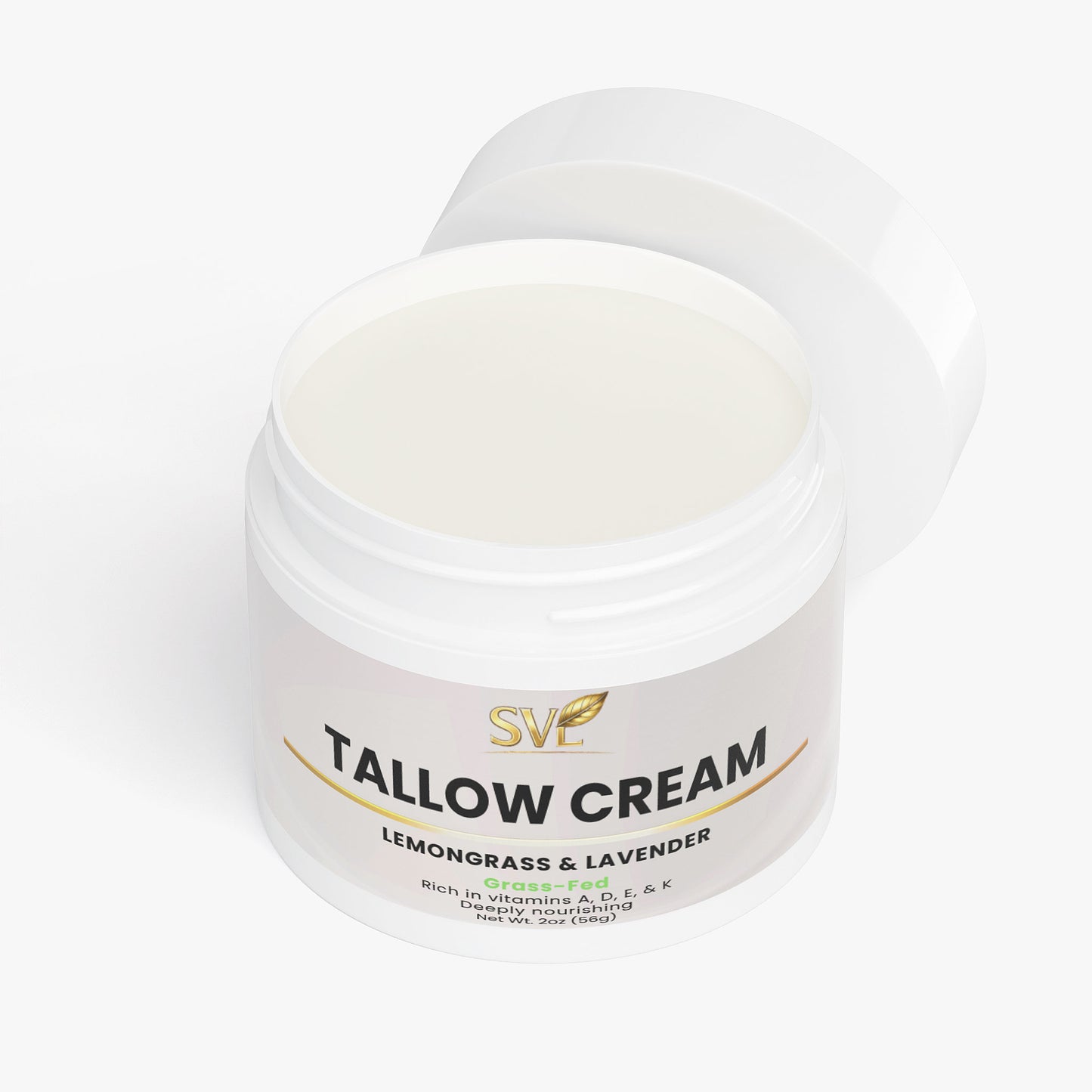 Tallow Cream Lemongrass & Lavender Deep Hydration for Dry & Sensitive Skin