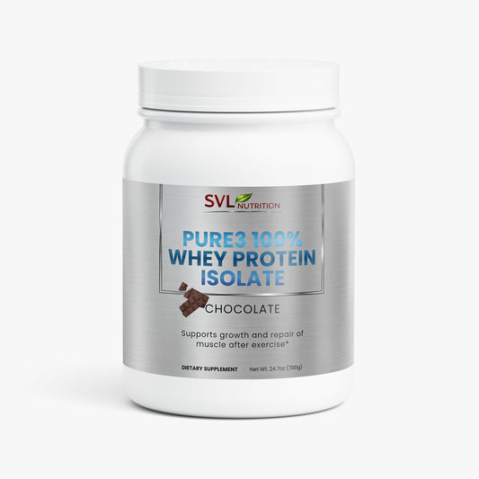 Pure3 100% Whey Protein Isolate (Chocolate)