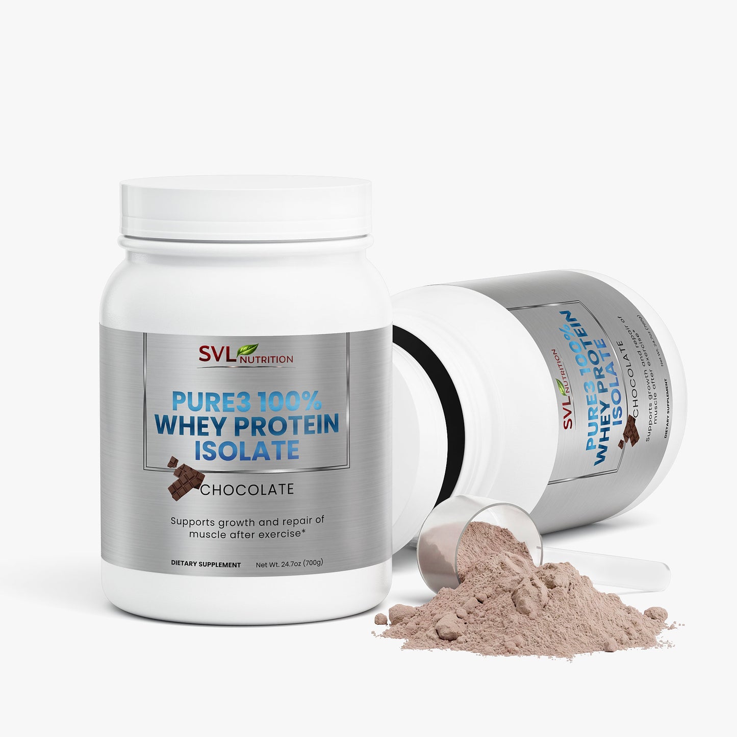 Pure3 100% Whey Protein Isolate (Chocolate)