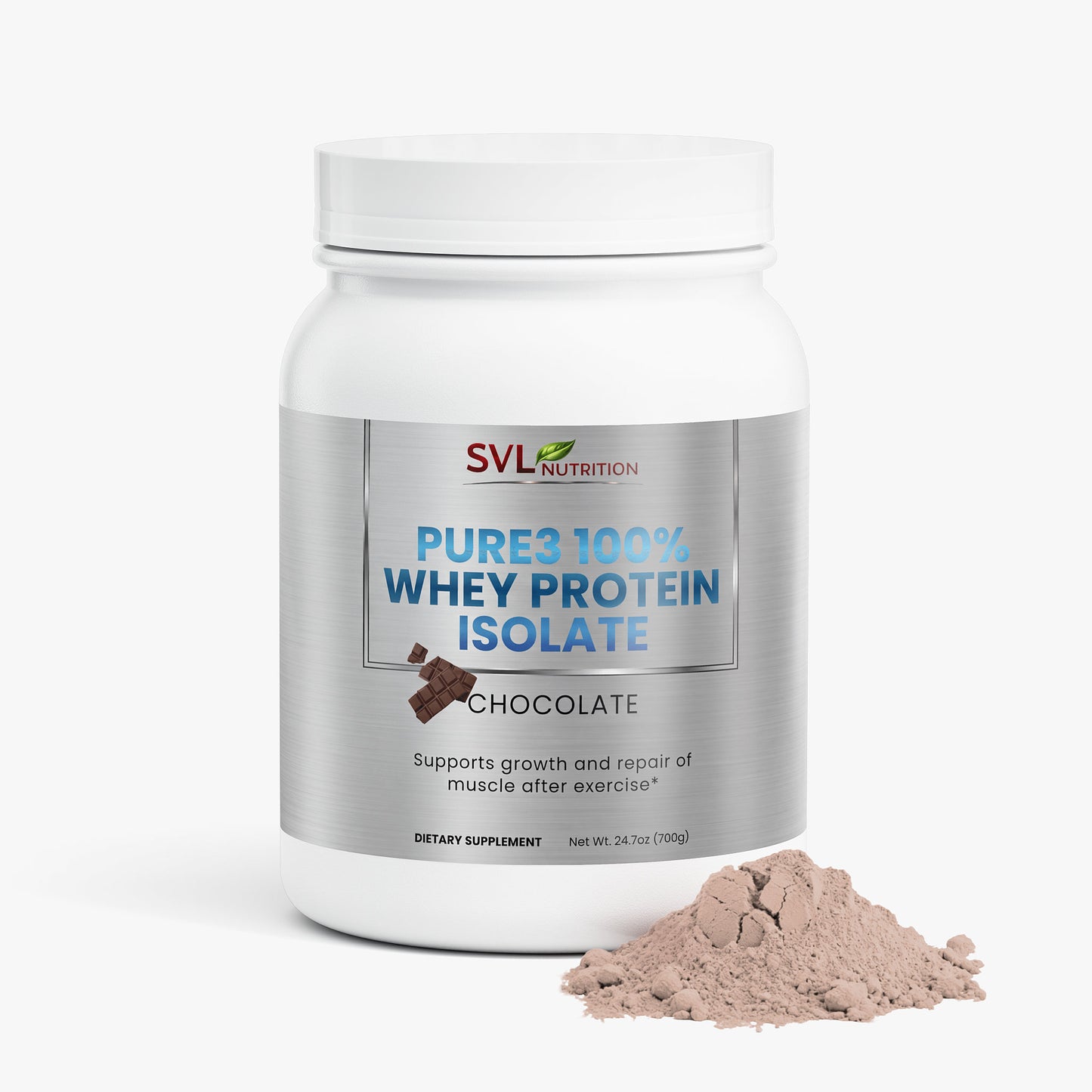 Pure3 100% Whey Protein Isolate (Chocolate)